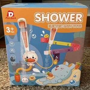 Baby Bath Toys, Handheld Shower Bunny & Duck Rechargeable, NEW Sealed